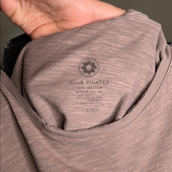 Club Pilates Brown Long Sleeve Shirt - Picture 3 of 3